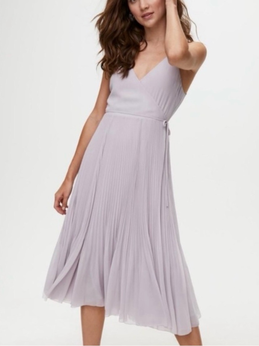 Aritzia Lilac Wilfred Beaune Dress